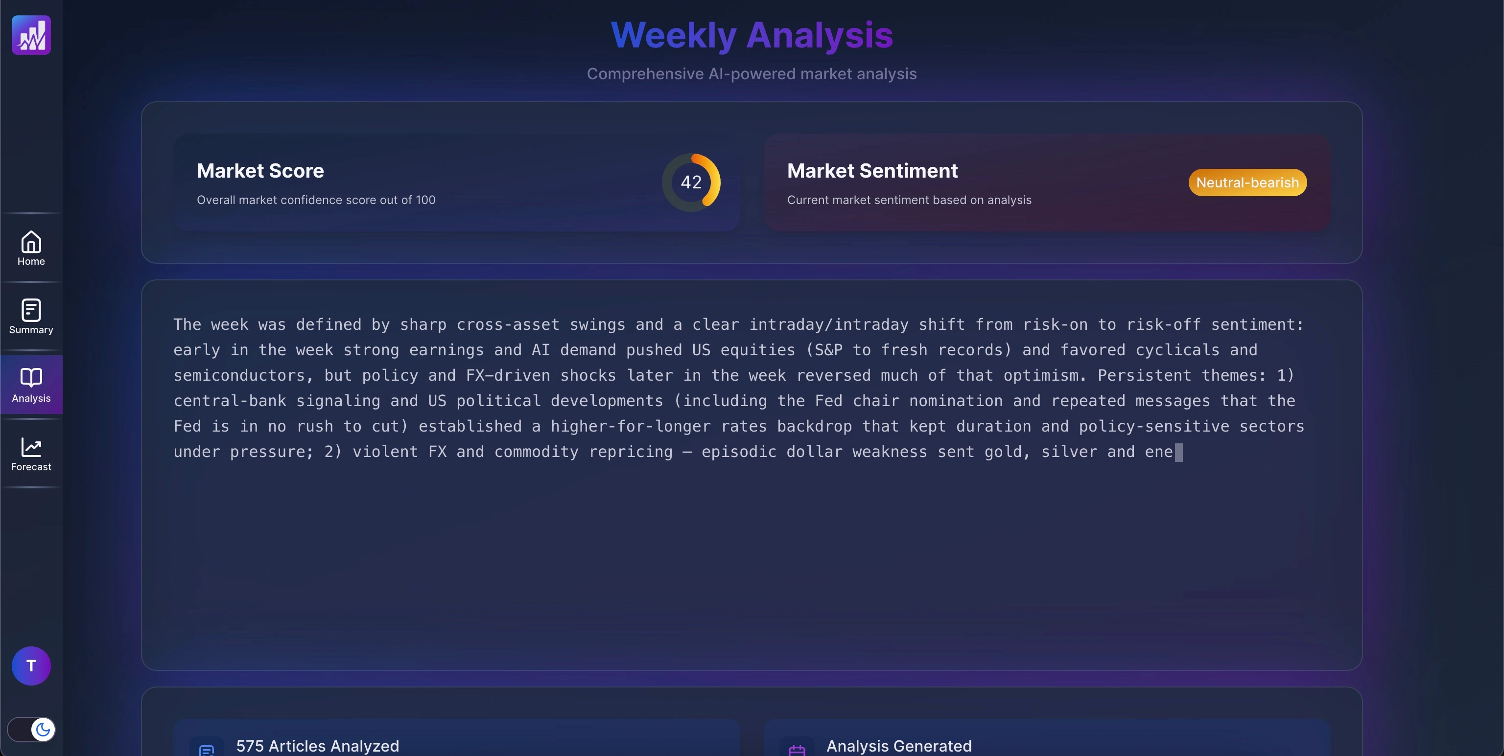 Invest Pulse stock market tracking app — project screenshot